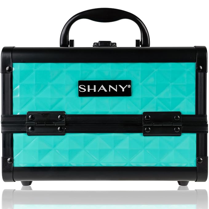 SHANY Chic Makeup Train Case Cosmetic Box Portable Makeup Case Cosmetics Beauty by SHANYCosmetics