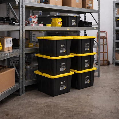 Ramtuff 6 Pack Heavy Duty Stackable Storage Container - Image 6