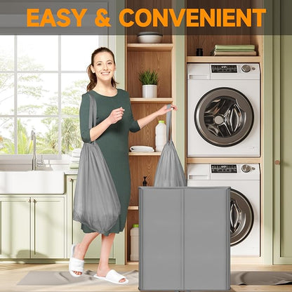 150L Double Laundry Hamper - Image 6
