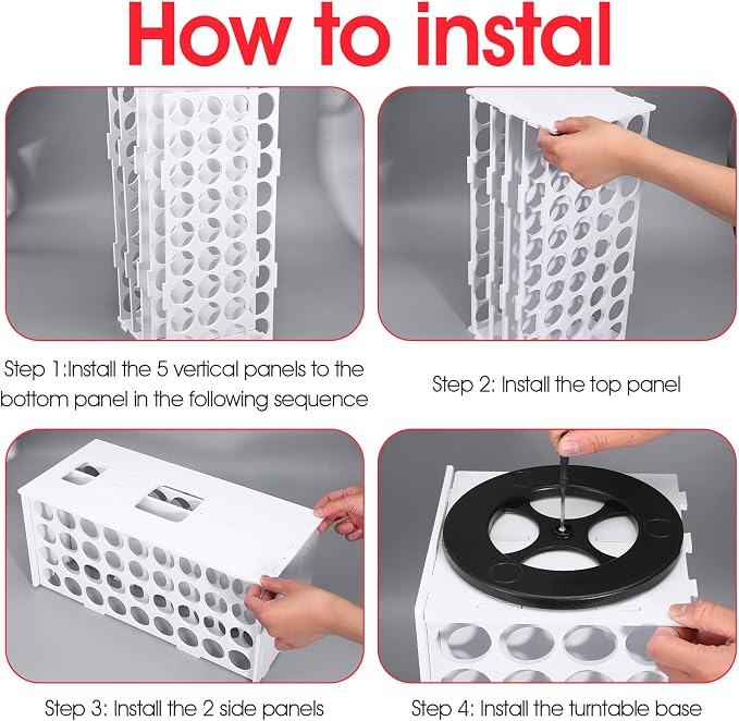 Craft Paint Organizer and Storage Rack - Image 5