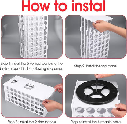 Craft Paint Organizer and Storage Rack - Image 5