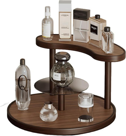 GDQ Wooden Display Organizer Stand, Perfume Organizer, Tea Set, Open Design by GDQ