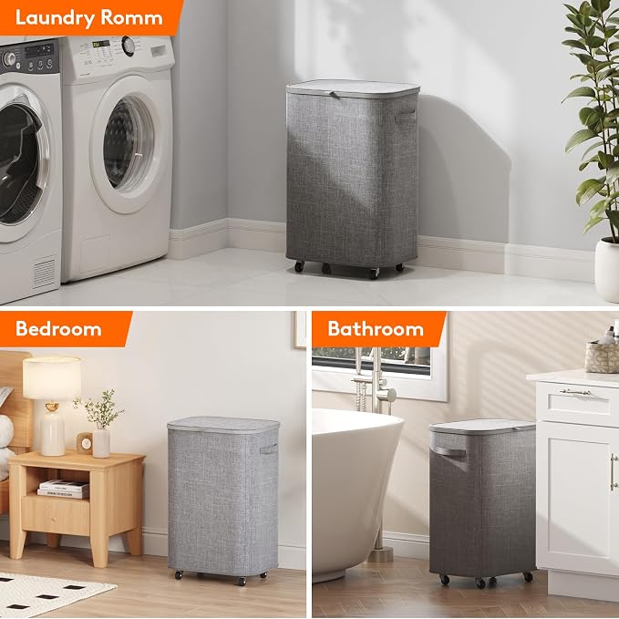 Lifewit 85L Plastic Laundry Basket - Image 8