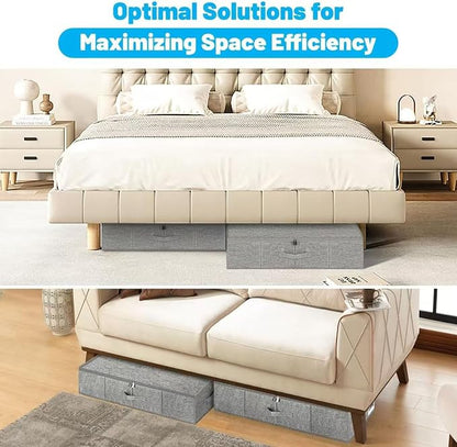 2PCS Under Bed Storage Bags - Image 6