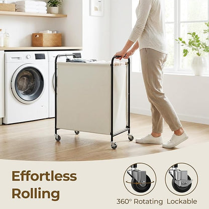 GRANNY SAYS 2 Section 130L Laundry Sorter, Large Laundry Hamper Basket - Image 5