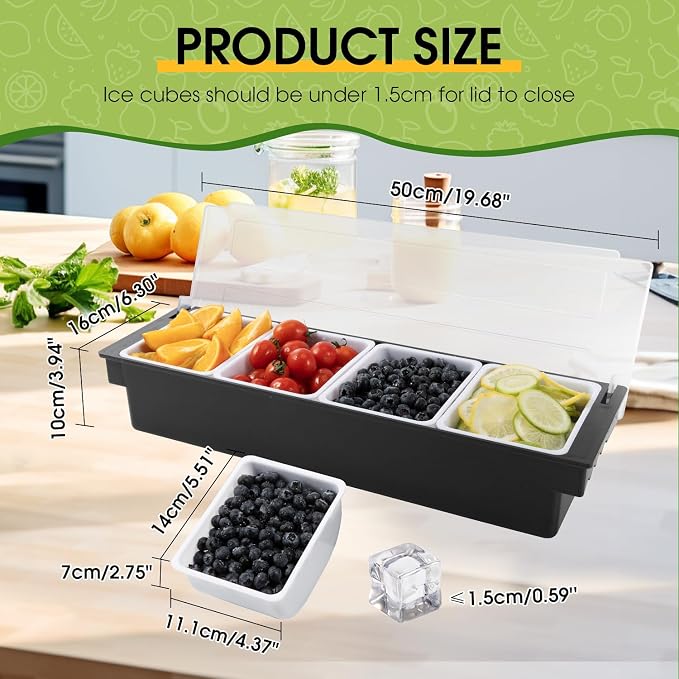 Ice Cooled Condiment Caddy - Image 3