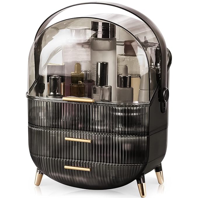 CANITORON Makeup Organizer, Large Capacity Skincare Organizer by CANITORON