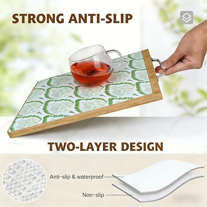 Shelf and Drawer Liner, 17in x 30FT Double Layer PVC Non-Adhesive Non-Slip - Image 2
