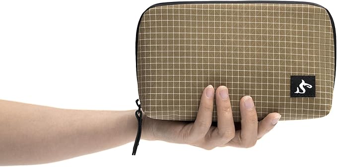 simtoper Small Electronics Organizer Travel Case – Slim Travel Cable Pouch by simtoper