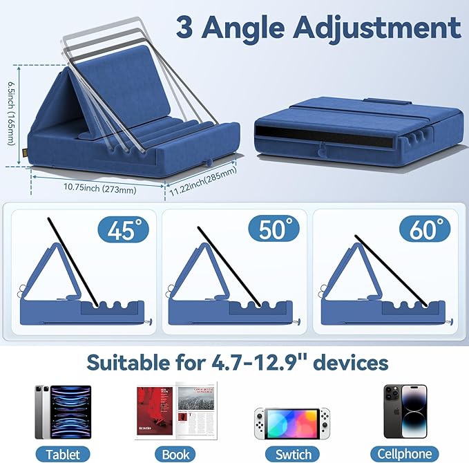 KDD Tablet Pillow Holder, Foldable iPad Stand - Image 7