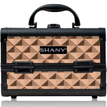 SHANY Chic Makeup Train Case Cosmetic Box Portable Makeup Case Cosmetics Beauty by SHANYCosmetics