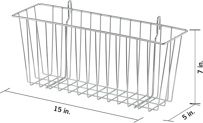 TRINITY EcoStorage 15-Inch Metal Hanging Basket to Use - Image 2