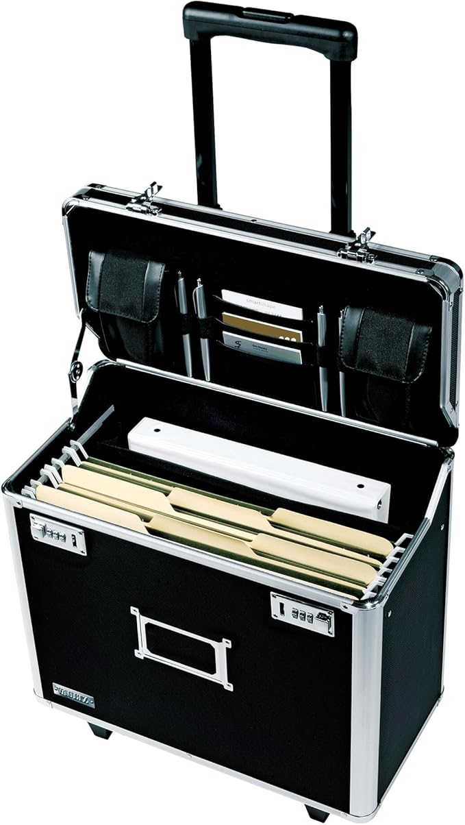 Vaultz Locking Mobile Business Case, Legal Size, 14.5 x 13.5 x 11 Inches by Vaultz