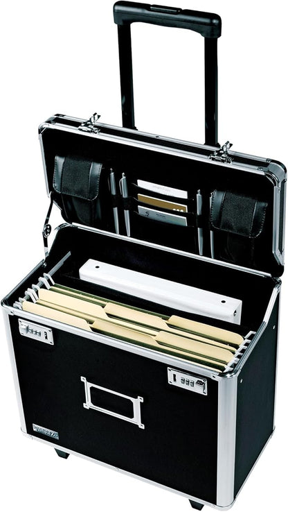 Vaultz Locking Mobile Business Case, Legal Size, 14.5 x 13.5 x 11 Inches by Vaultz