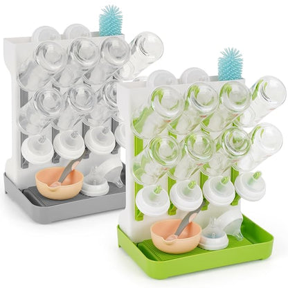 Baby Bottle Drying Rack, Vertical Bottle Dryer Holder by Unknown