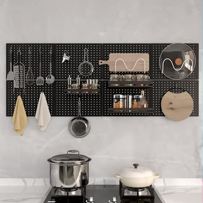 Peg Board, 4 Pack Metal Pegboard Panels - Image 8