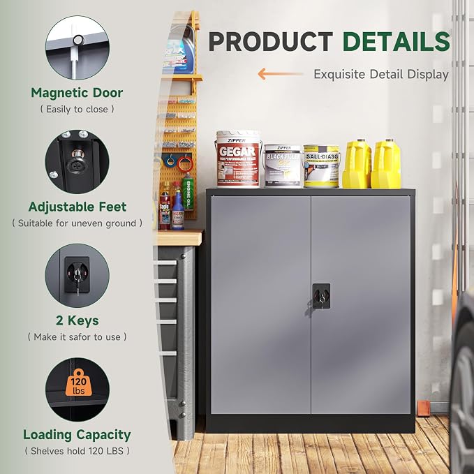 Letaya Metal Storage Cabinets - Image 4