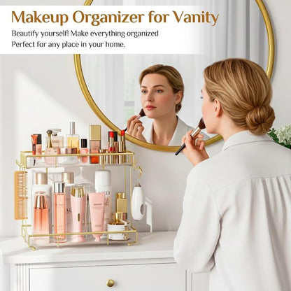 Bathroom Organizer Countertop Perfume Organizer Makeup Organizer Cosmetics - Image 3