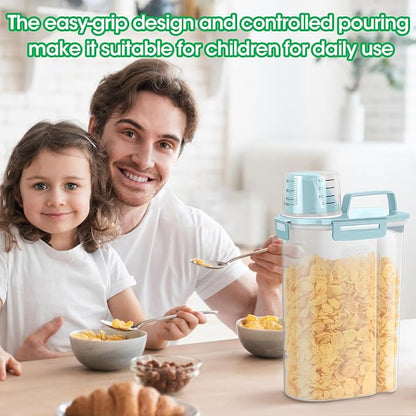 TBMax Rice Storage Container 3-5 Lbs Flour Container Cereal Dispenser - Image 4