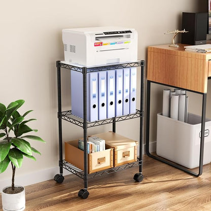 Golpart Small Shelves Storage Wire Metal Adjustable Shelf Unit - Image 9
