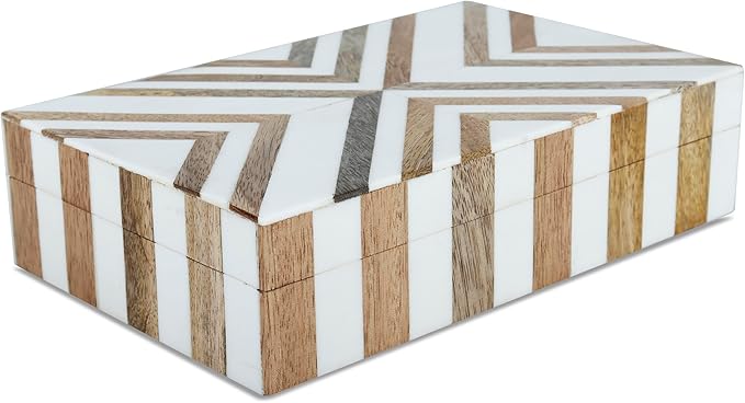 Handicrafts Home White Decorative Storage Box by HandicraftsHome