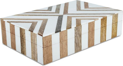Handicrafts Home White Decorative Storage Box by HandicraftsHome