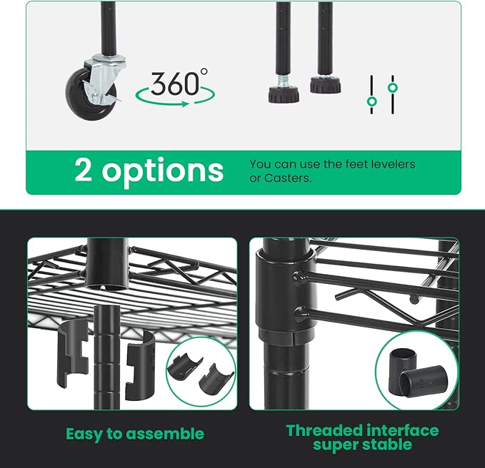 PayLessHere | 6-Tier Wire Shelf - Image 6