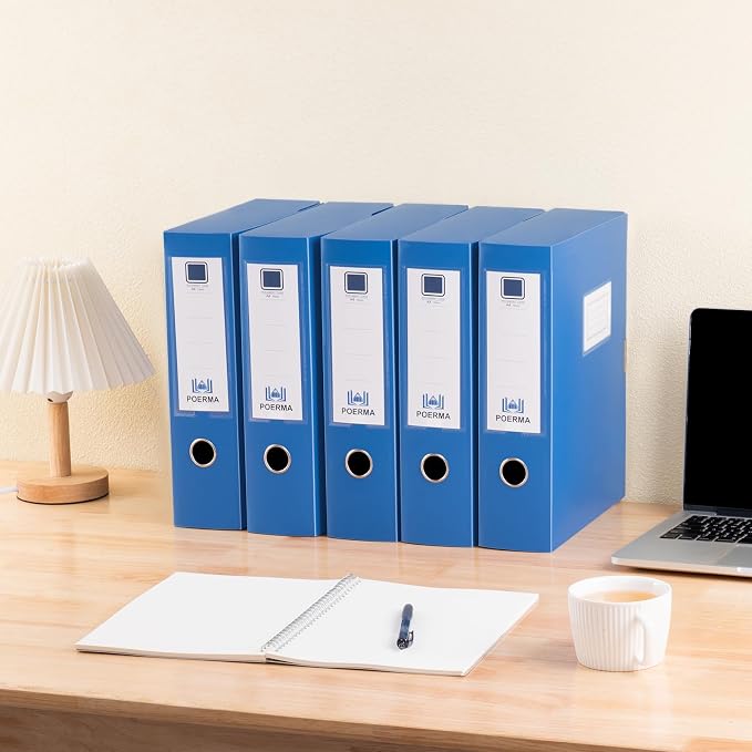 Storage File Boxes A4, Document File Folder Organizer Storage Filing Box - Image 6