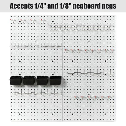 Pegboard Smith 16x16 inch Wall Organizer Pegboard Panels, Workbench Tools - Image 4