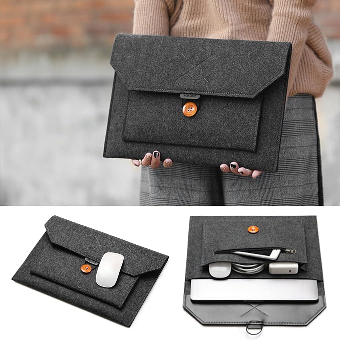 Laptop Sleeve Protective Case 11inch/13inch/15inch Shock Storage Bag - Image 2