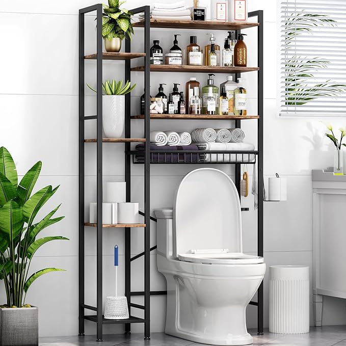 8-Tier Over The Toilet Storage by Kalrin