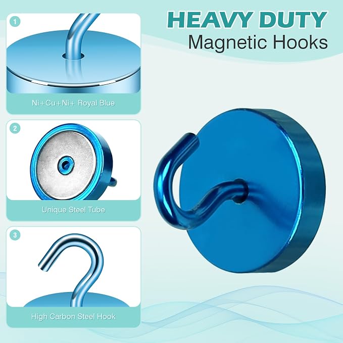 Neosmuk Magnetic Hooks Steel Tube Design - Image 4