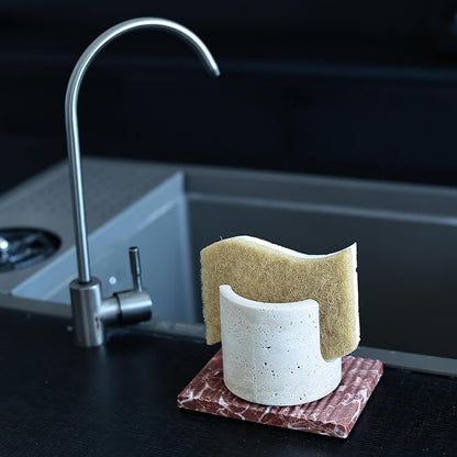 Travertine Marble Sponge Holder - Image 7