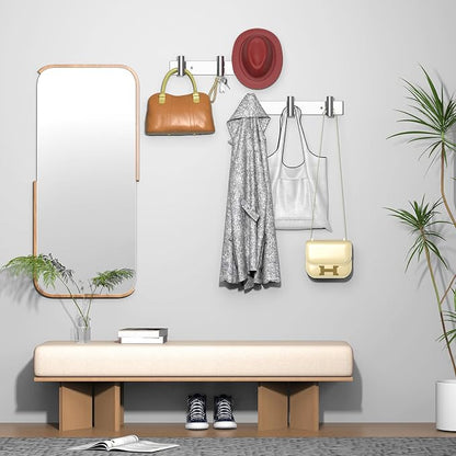 VAEHOLD Hat and Coat Wall Mount Rack - Image 5