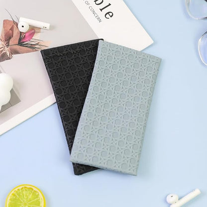 Double Eyeglass Case Soft Dual Glasses Case - Image 7