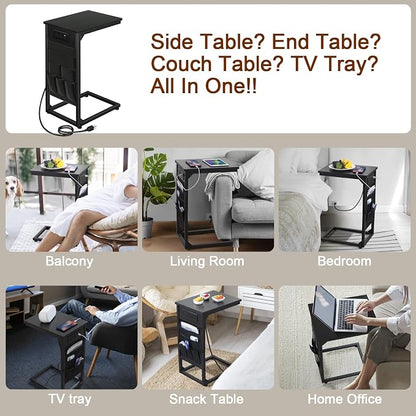 AMHANCIBLE C Shaped End Table - Image 6