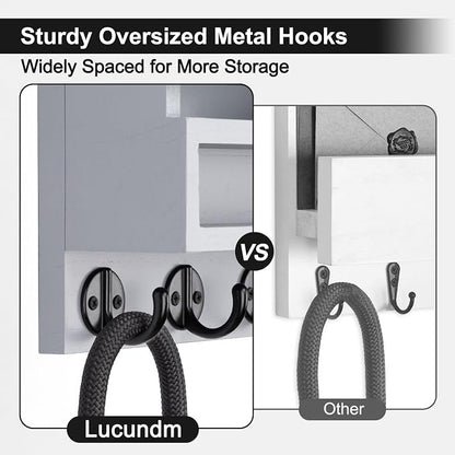 Key and Mail Holder Wall Mount, Key Hanger - Image 5