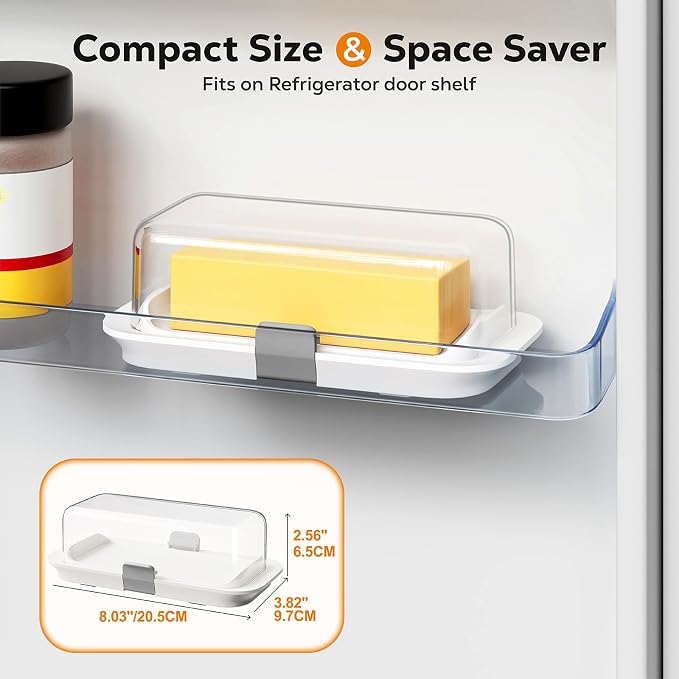 Pisol Large Butter Dish with Lid - Image 8