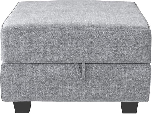 HONBAY Square Ottoman Module for Modular Sofa Couch, Square Ottoman by HONBAY
