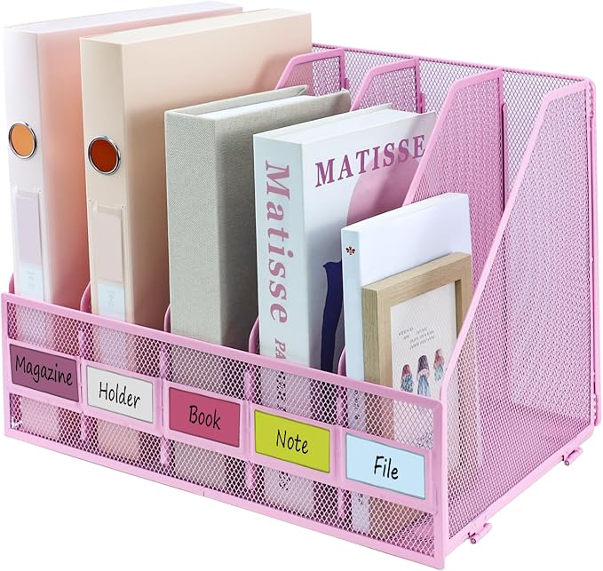 Desk Organizers, Metal Magazine File Holder by ideallife