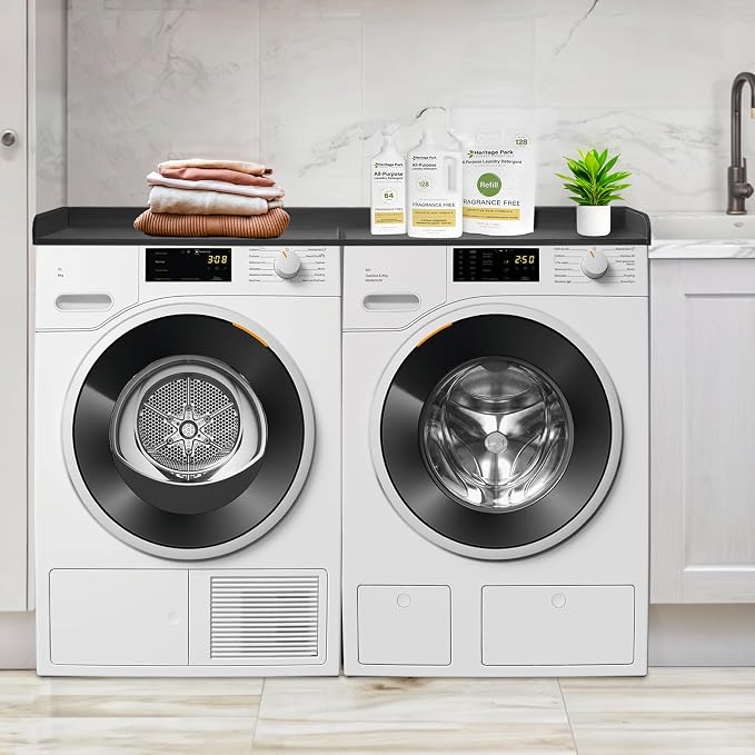 Royxen Washer Dryer Countertop, 27.4" x 54" Wood Universal Fit, Washer Dryer - Image 6