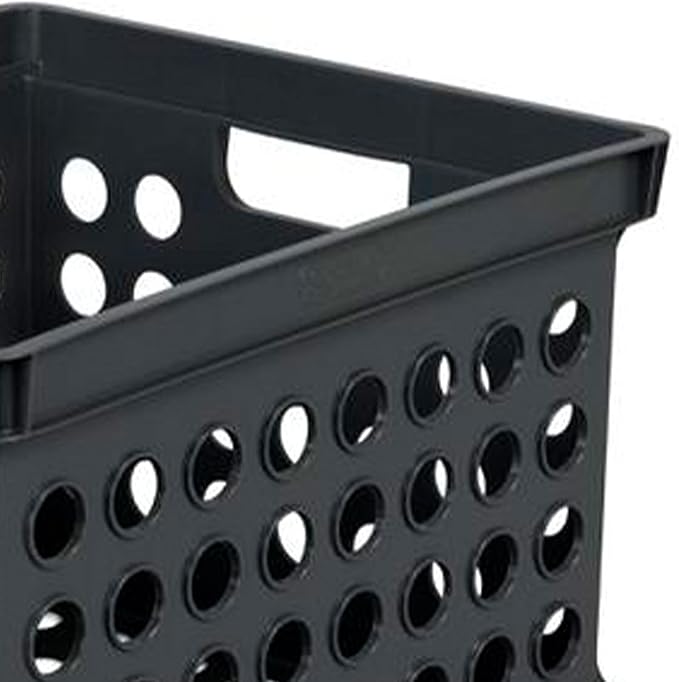 Sterilite Stackable Plastic Storage Crate Bin Organizer File Box - Image 9