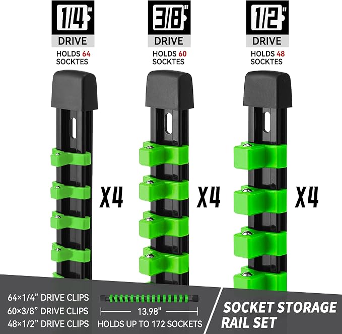 Socket Organizer Drive ABS Tools - Image 2