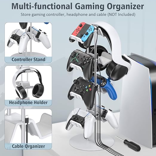 Kytok Gamer Gifts, Headset Stand 4 Tiers - Image 2