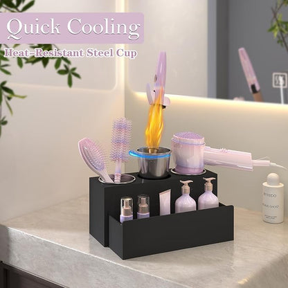 Hair Tool Organizer, Detachable Acrylic Hair Dryer Holder - Image 5