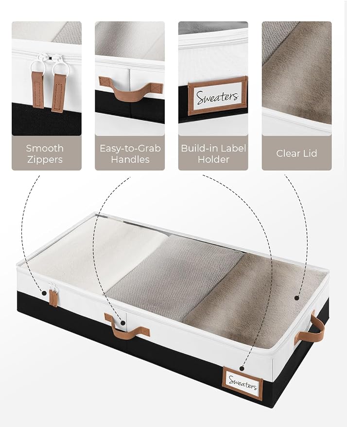 StorageWorks Large Under Bed Storage Containers - Image 4
