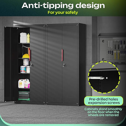 71" H Garage Storage Cabinet - Image 5