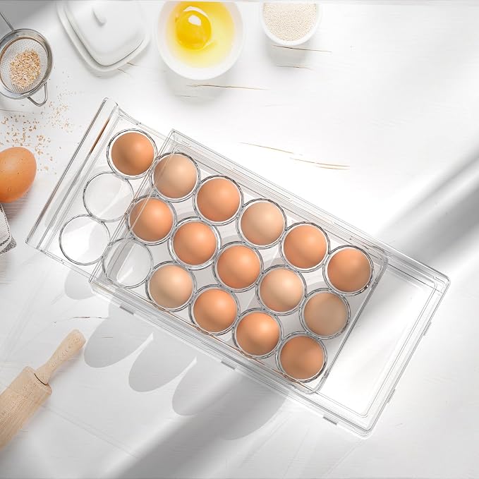 BPA Free Stackable Egg Container - Image 3