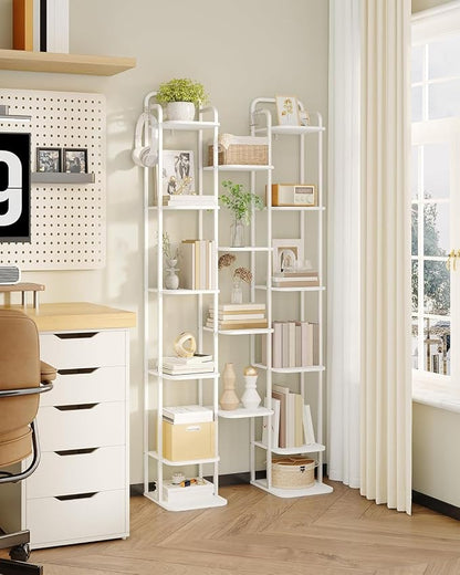 Hzuaneri 10 Tiers Vertical Shoe Rack, Narrow Shoe Tower, Tall Shoes Shelf - Image 6