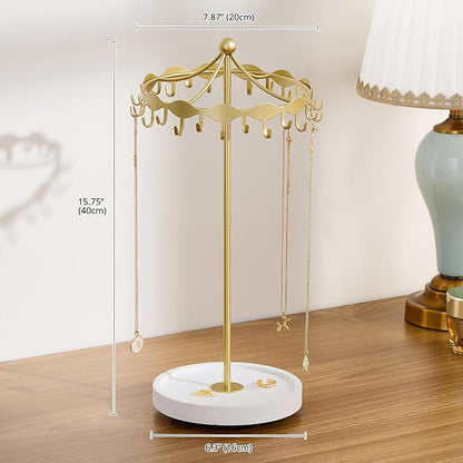 Lolalet Rotating Necklace Holder Stand - Image 5